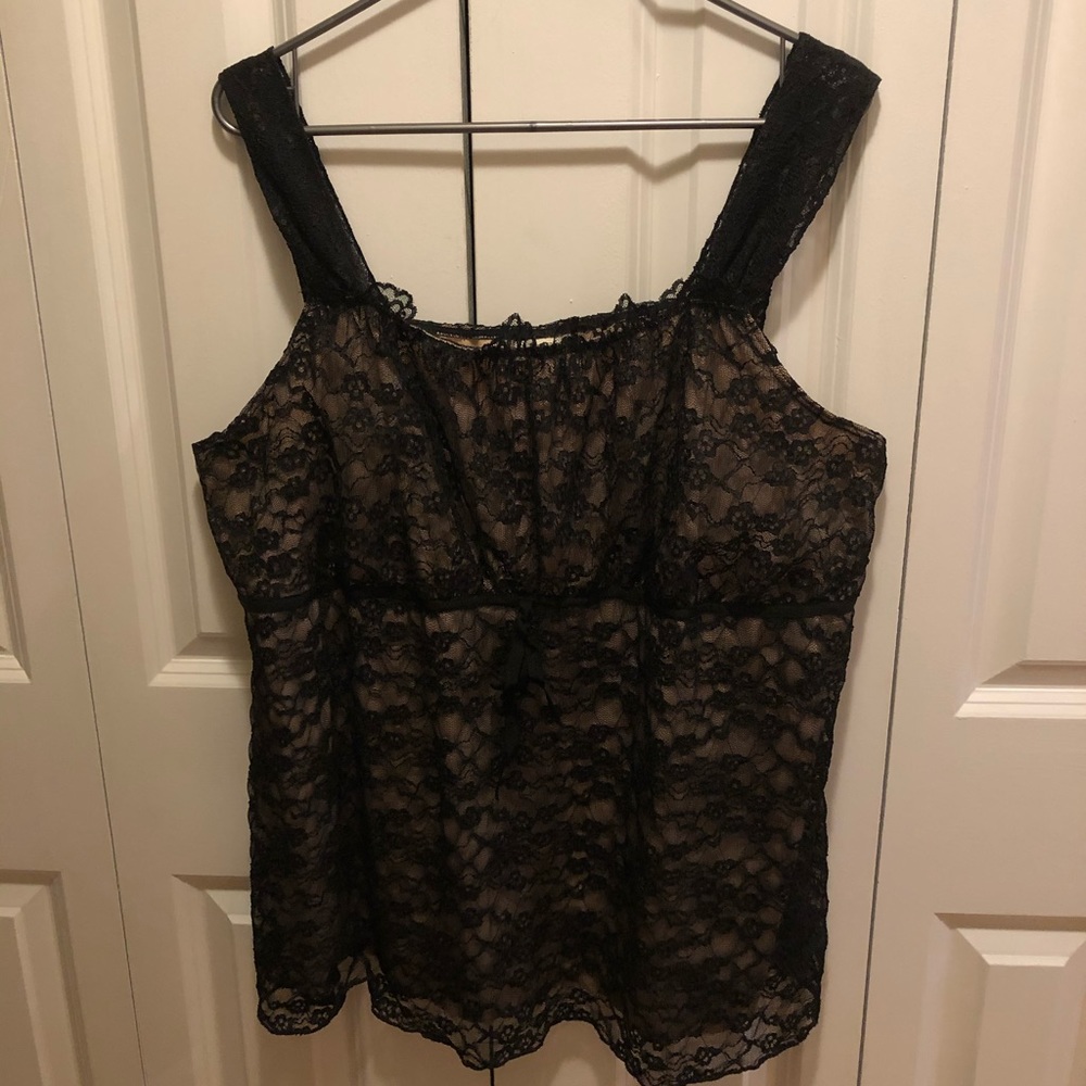 Women’s Plus Lace Tank